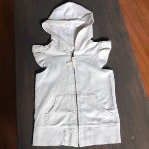 Old Navy Vest Hoodie Zippered Jersey